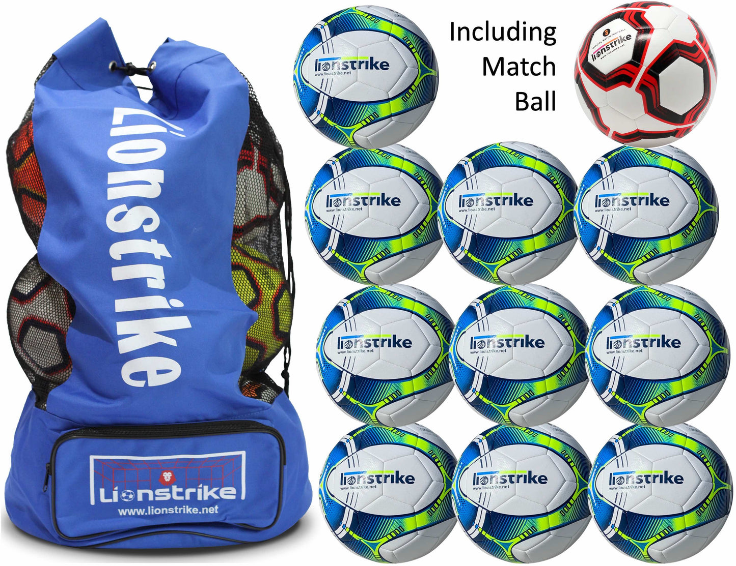 Lionstrike Matchday Football Multipack Bundle