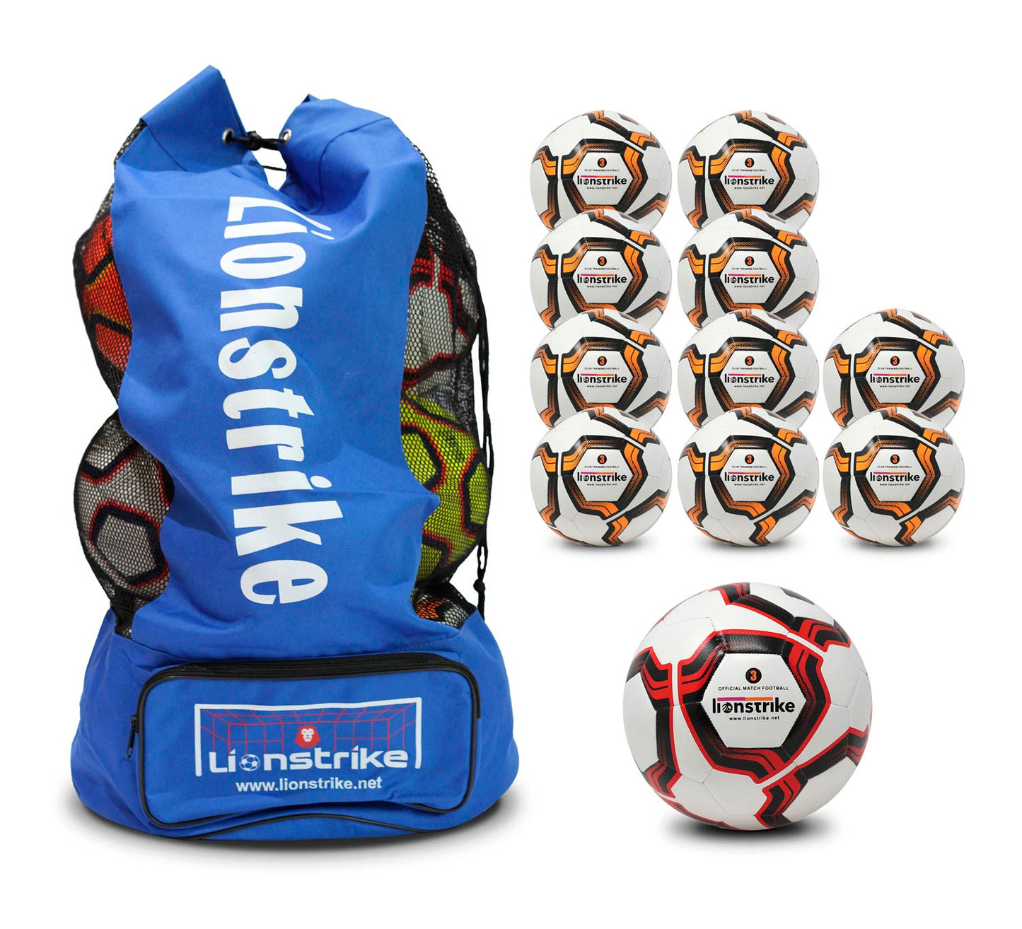 Lionstrike Matchday Football Multipack Bundle