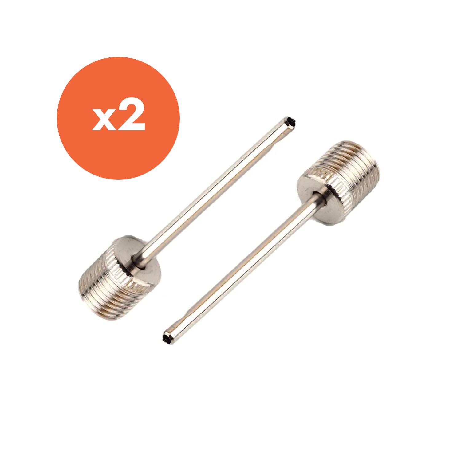 Lionstrike Football Pump Needle - Stainless Steel 2 Pack