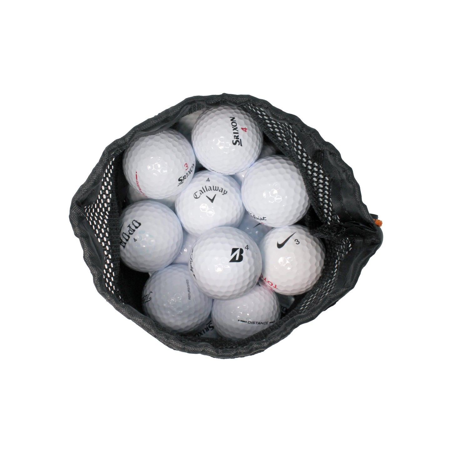 Lionstrike Used Lake Golf Balls, Grade A - 22 balls
